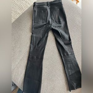 Rag and bone leather pants